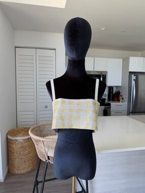 BERSHKA embellished lightning TOP ⚡️- inside is satin - one size - preloved